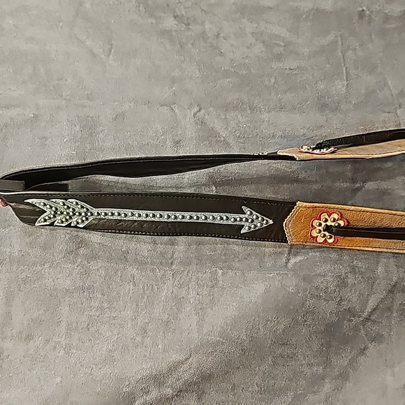 Western Purse Leather Shellie's Handbag IPAD Horse Cowboy Fringe - Picture 2 of 15